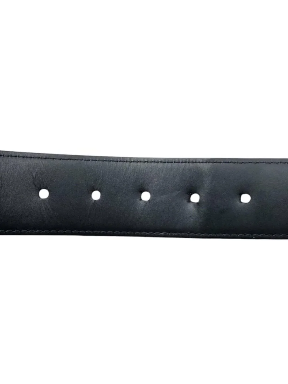 Louis Vuitton Belt Ceinture Downtown Monogram Leather Noir Black